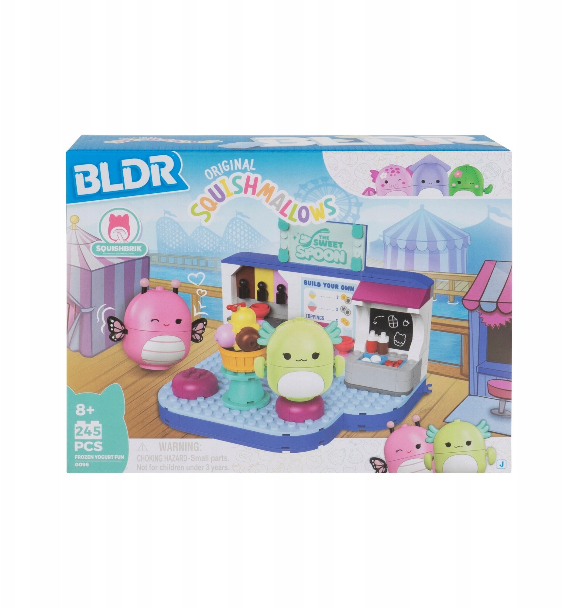 BLDR Squishmallows Medium Froyo Playset