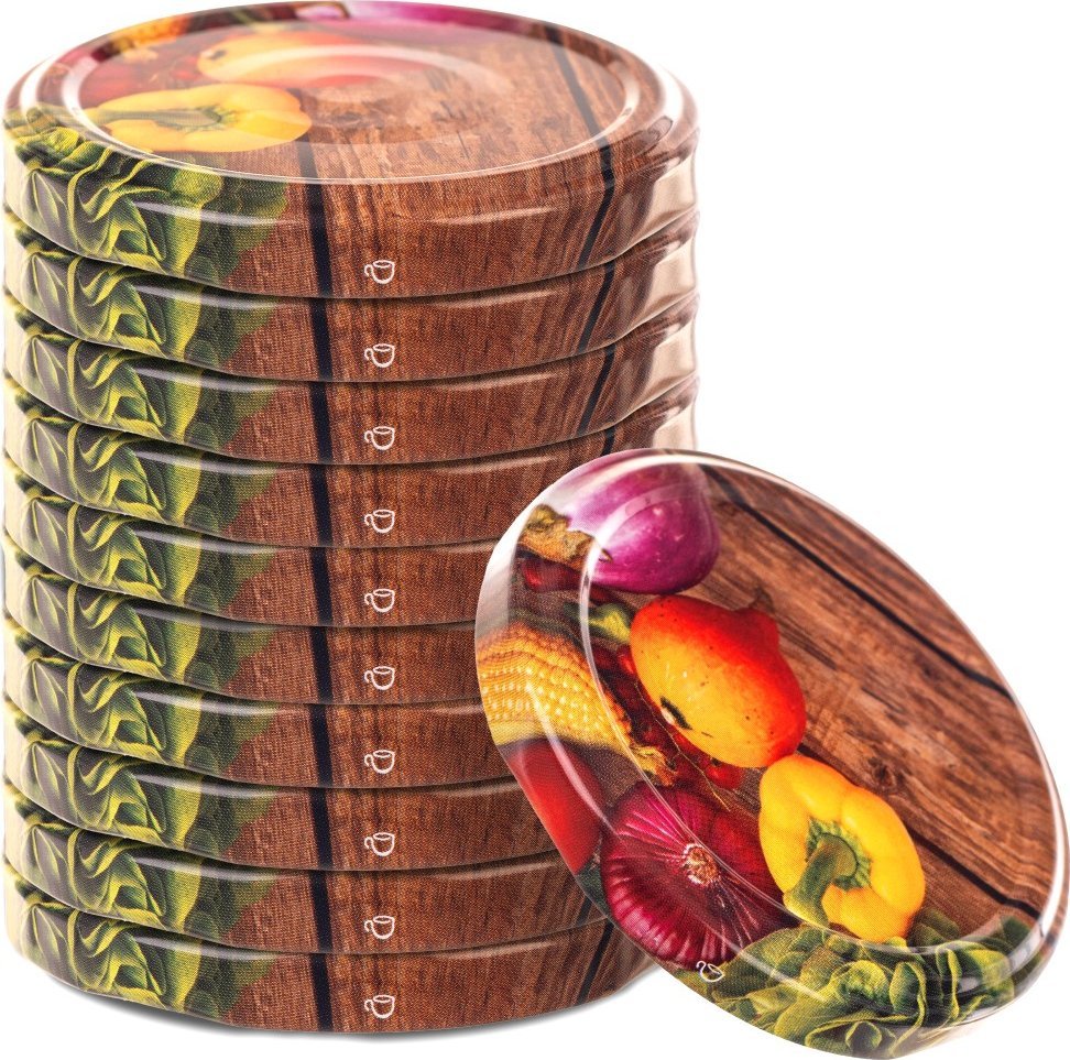 KADAX Zakrętki Do Słoików Wieczka Fi66 Zakrętka Nakrętki Na Słoiki Przetwory 10x