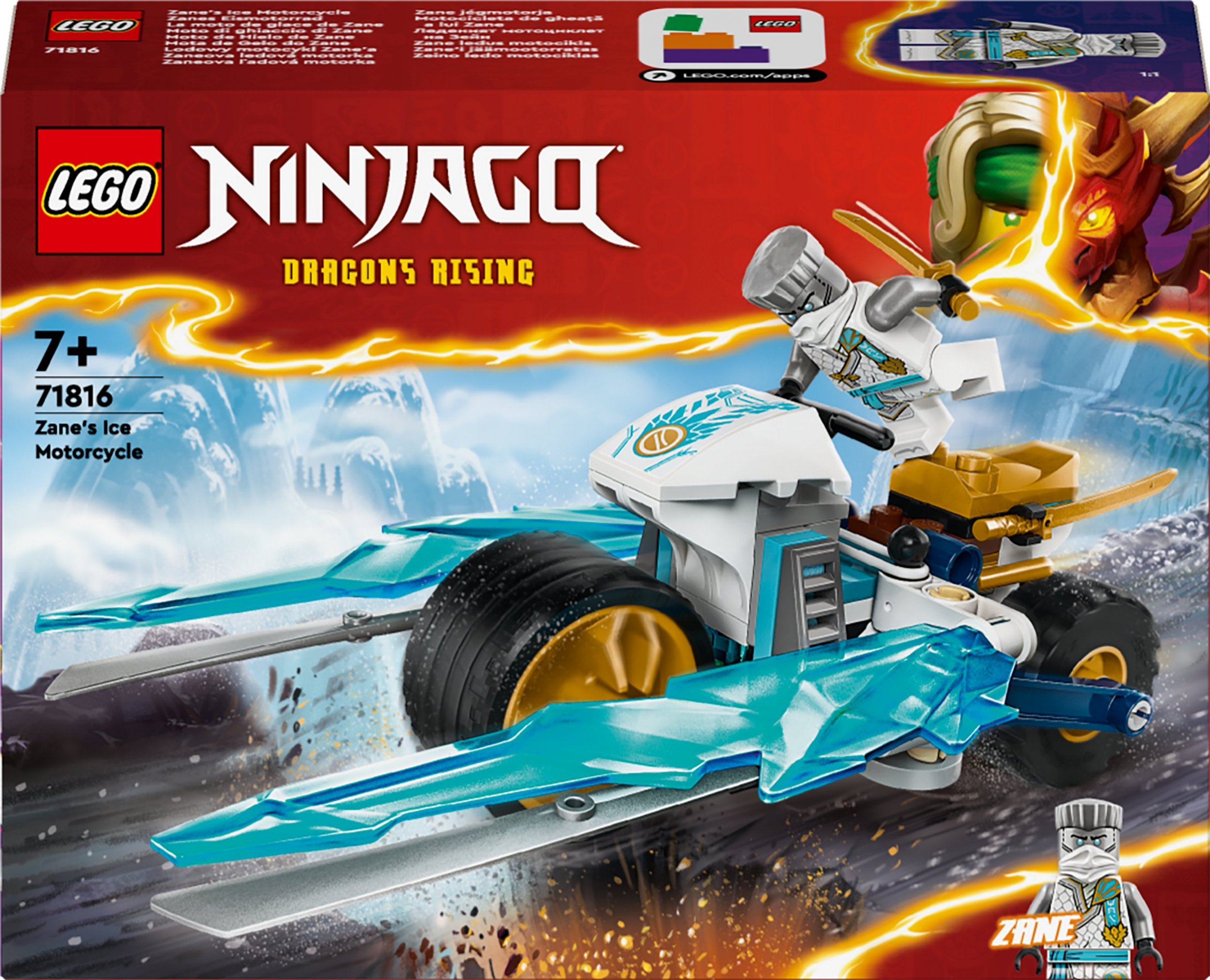 LEGO Ninjago Lodowy motocykl Zane’a (71816)