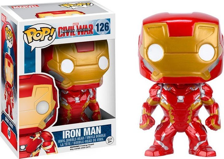 Figurka Funko Pop funko pop!i ron man marvel civil wars 126