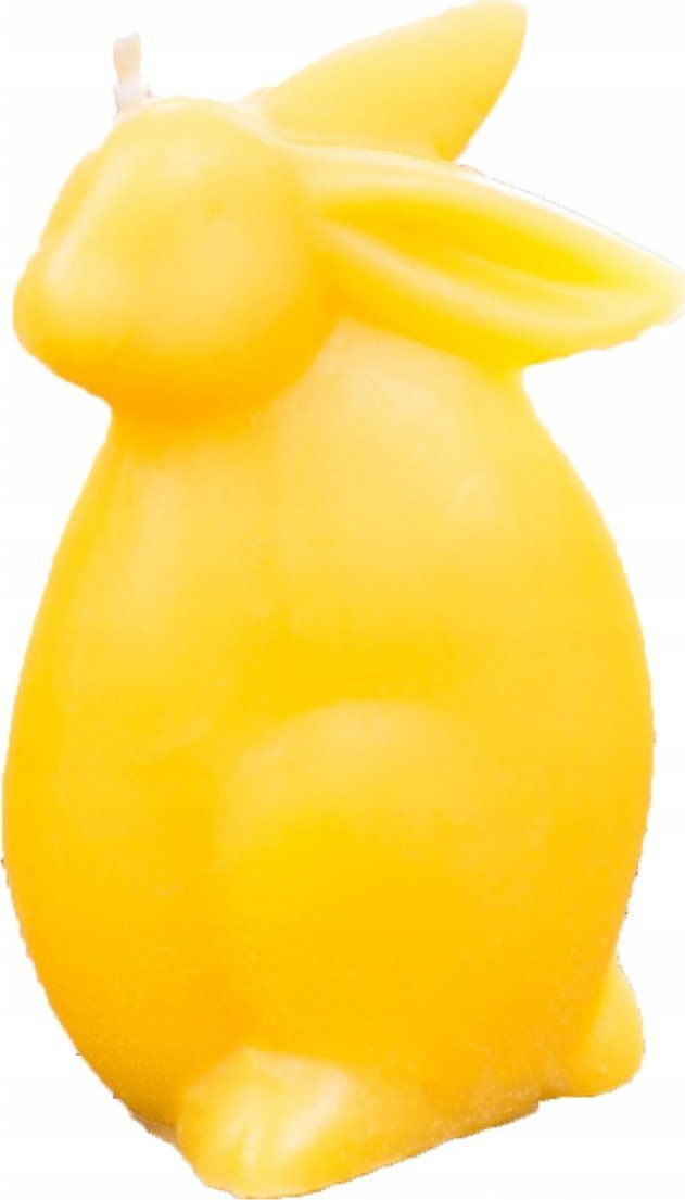 Łysoń Świeca z wosku pszczelego zajączek płaski (S0652) - S0652