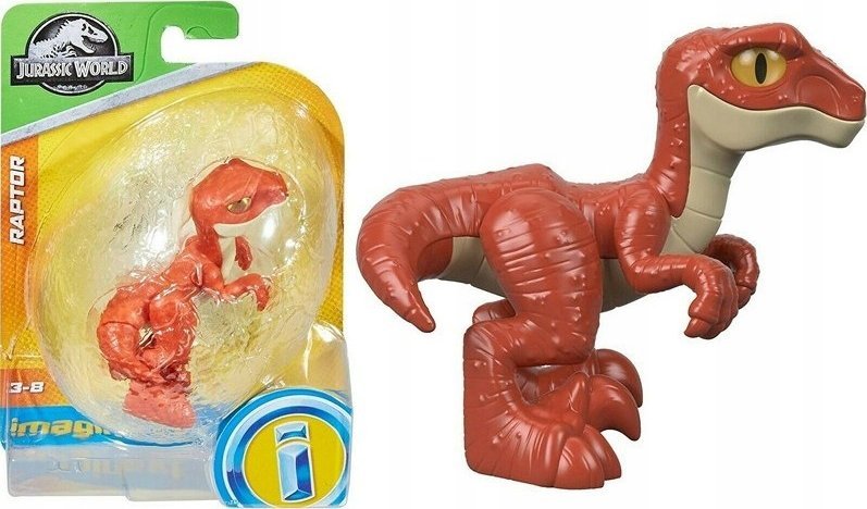 Imaginext Jurassic World Baby Dino Raptor Red