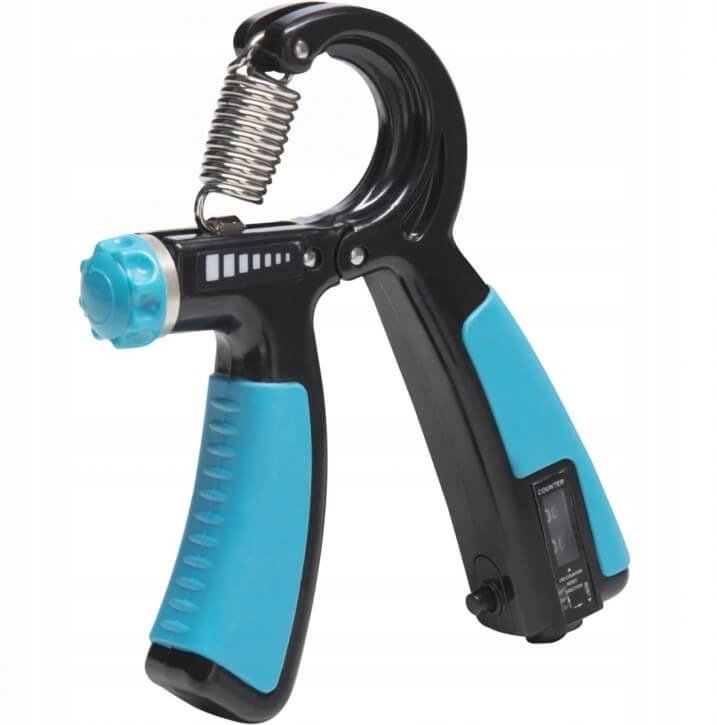 Ściskacz do rąk 10-40KG trening dłoni licznik