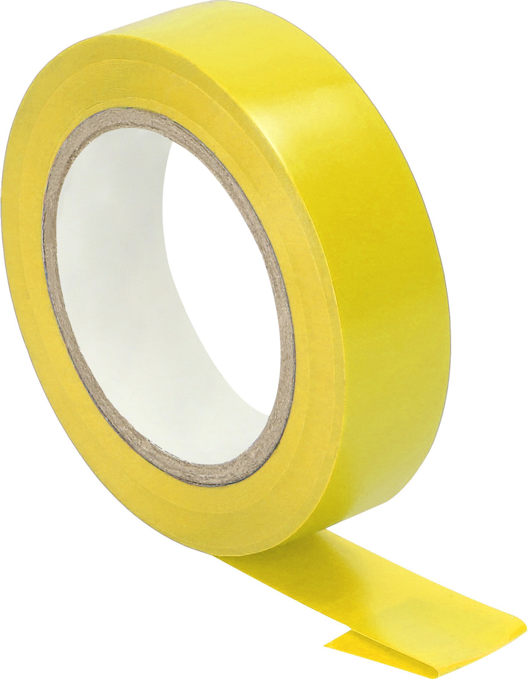 Zestaw 10 taśm izolacyjnych 15mm, żółta, uniepalniona, grubość 0,13mm, długość 10m