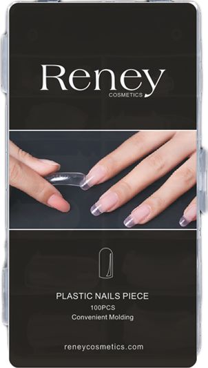 Reney Cosmetics Reney Tipsy Formy Szablony do stylizacji paznokci metodą akrylożelową 100 szt w opakowaniu