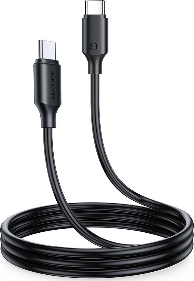 Kabel USB Joyroom USB-C - USB-C 1 m Czarny (JYR544)