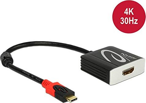 Adapter USB Delock USB-C - HDMI Czarny (62999)