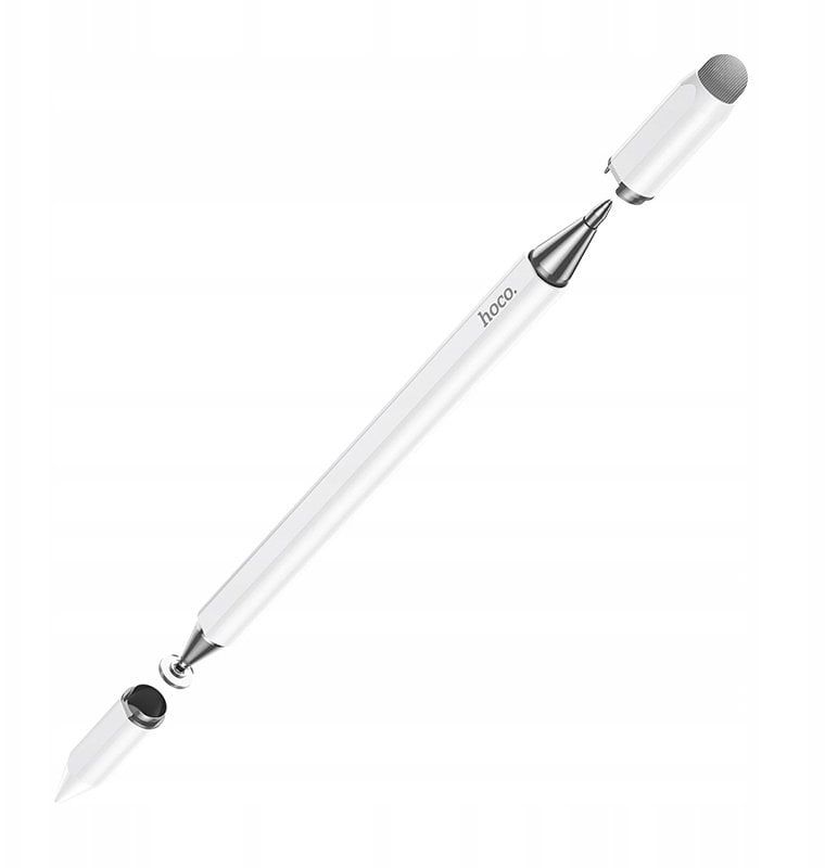 Rysik do tabletu pasywny 3w1 Hoco GM111 biały