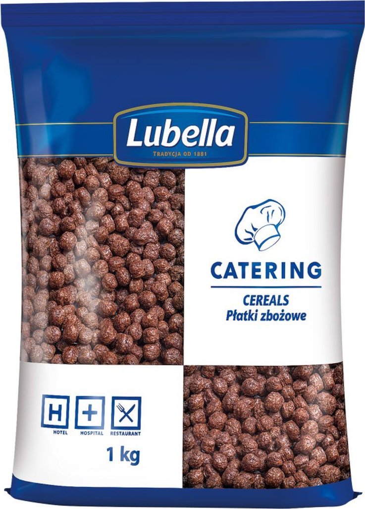 Lubella Lubella Catering Zbożowe kuleczki o smaku czekoladowym 1 kg
