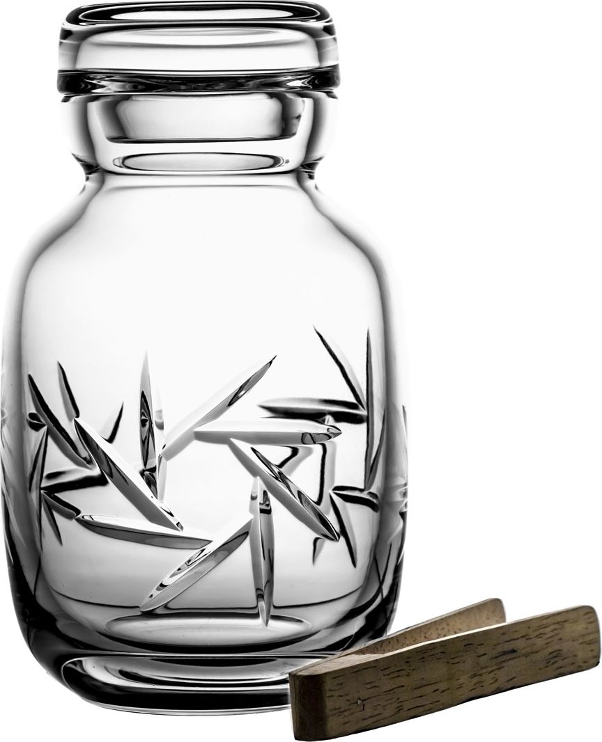 Crystal Julia Słoik pojemnik 1 litr kryształowy Kultowe Formy 8163