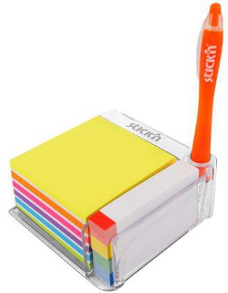 Stickn Przybornik z karteczkami (notes 76x76, zakł.76x14) (160216)
