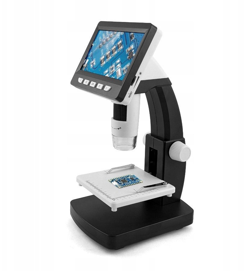 Mikrofon Inskam Mikroskop Cyfrowy 1000x 306-B Ekran LCD 4.3" FullHD 1080p 2 Mpx USB
