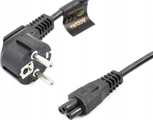 Kabel zasilający Accura koniczynka - Schuko 1.8m