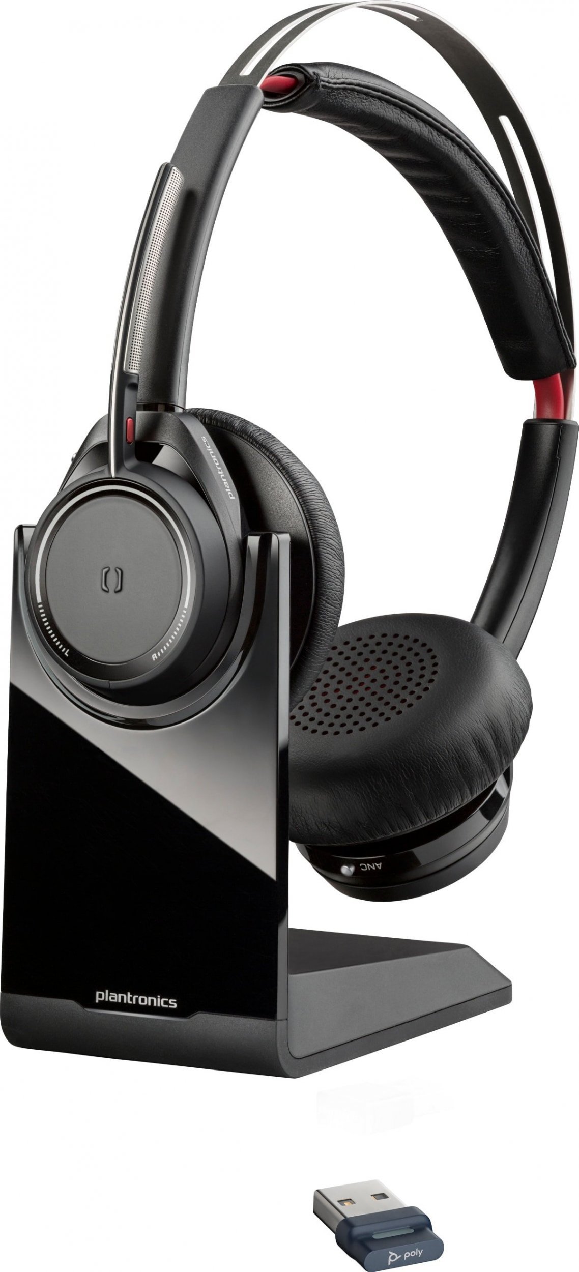 Poly Stacja ładująca Voyager Focus UC czarna