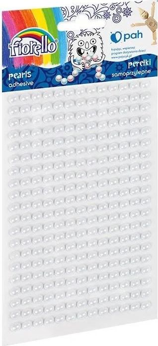 Fiorello Perełki samoprzylepne białe FIORELLO