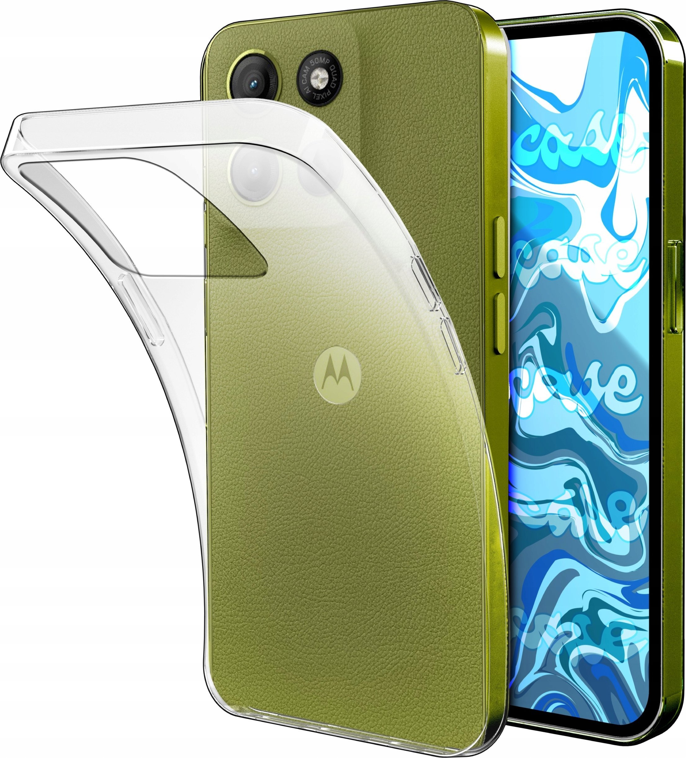 Etui Do Motorola Moto G15 (Przezroczyste, Silikonowe, Obudowa, Case)