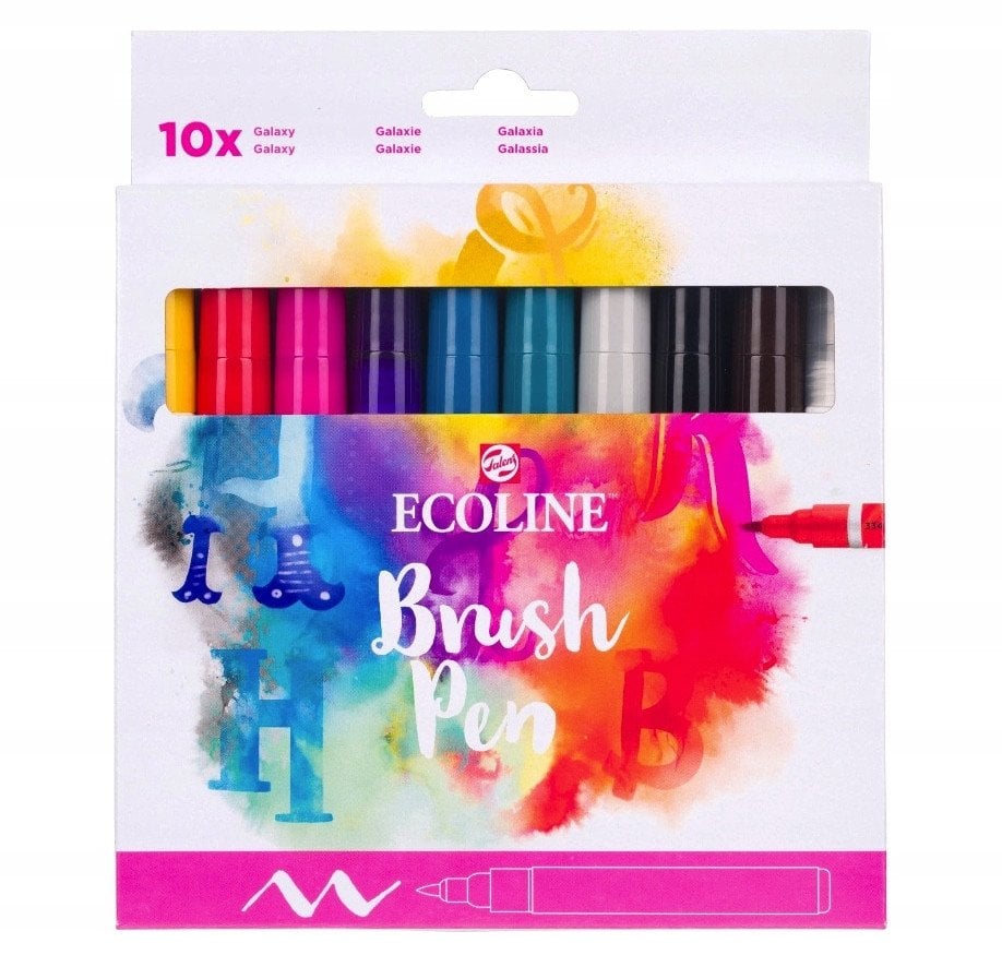 Ecoline Brush Pen set Galaxy | 10 colours