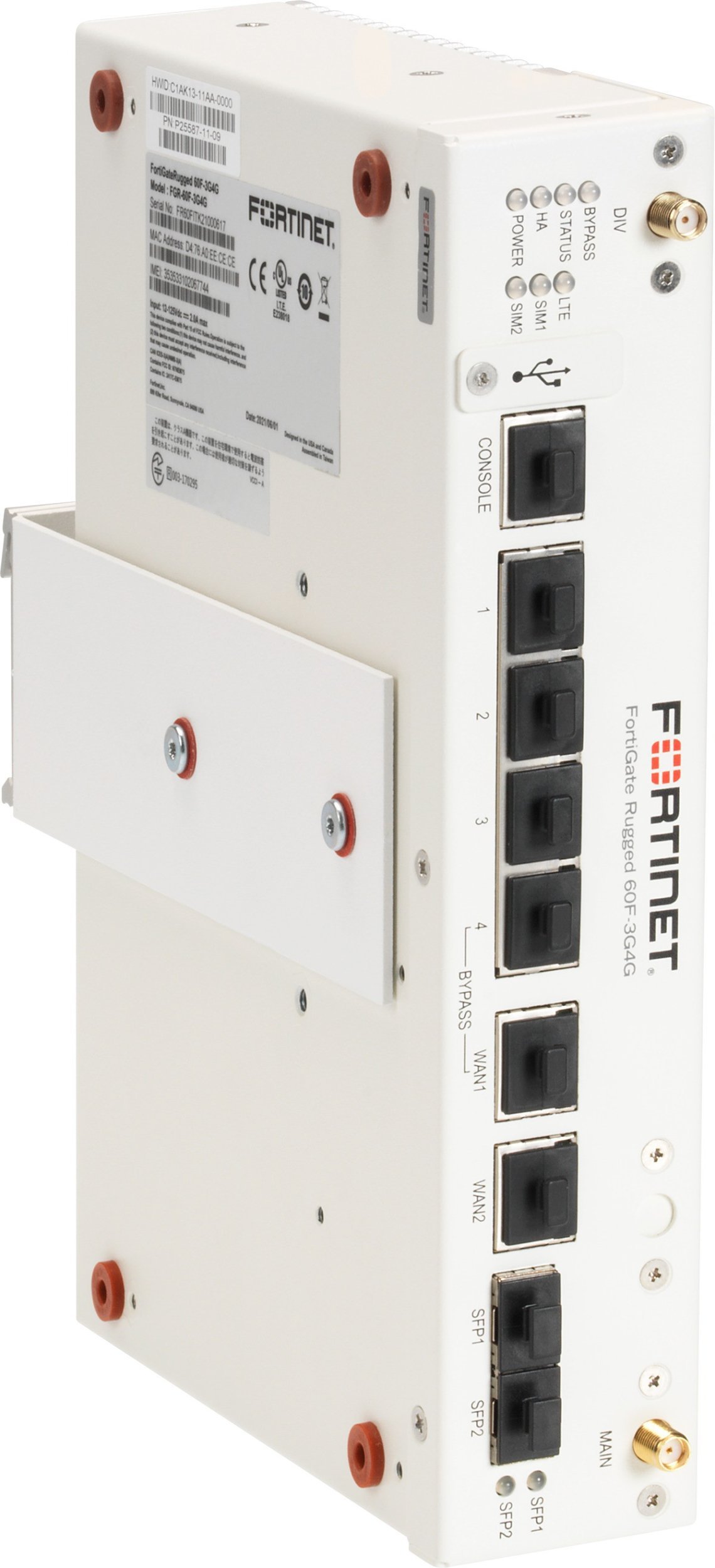 Rackmount.IT DIN-mount L-shaped FGR-60F [3G4G]