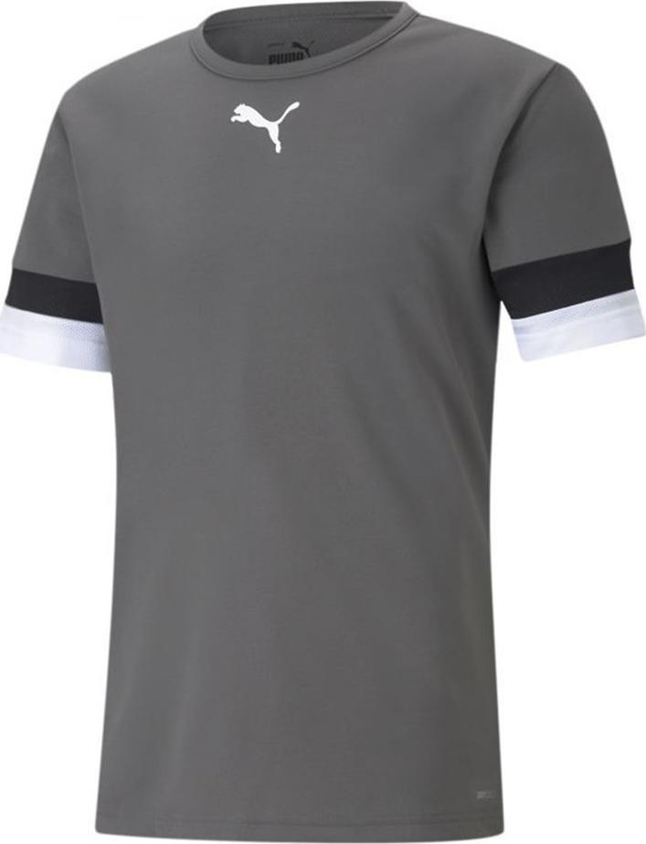Puma Koszulka męska Puma teamRISE Smoked szara 704932 13 : Rozmiar - XL