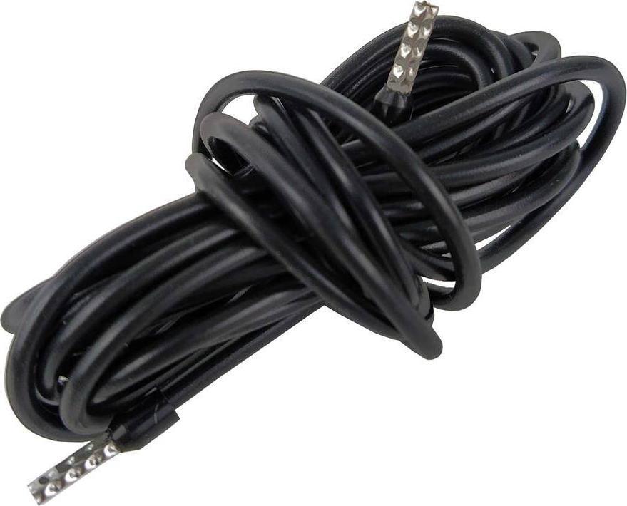 Przewód, kabel oświetleniowy do dynama 60 cm - do przedniej lampki