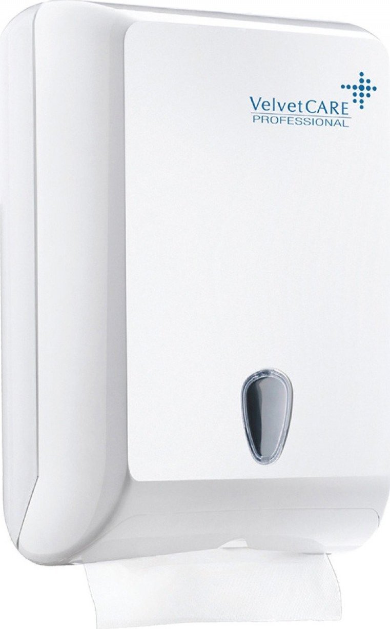 Velvet Podajnik do ręczników składanych ZZ VELVET, ABS, biały