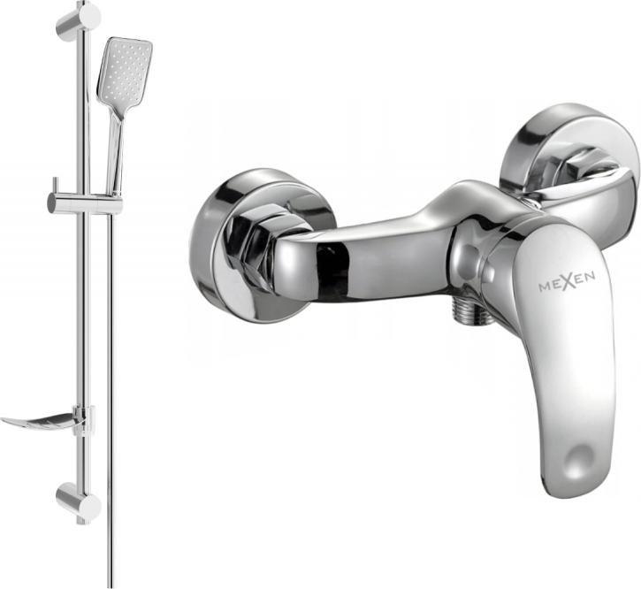 Bateria prysznicowa Mexen Mexen Fabia DF62 bateria prysznicowa z zestawem prysznicowym, chrom - 74654DF62-00