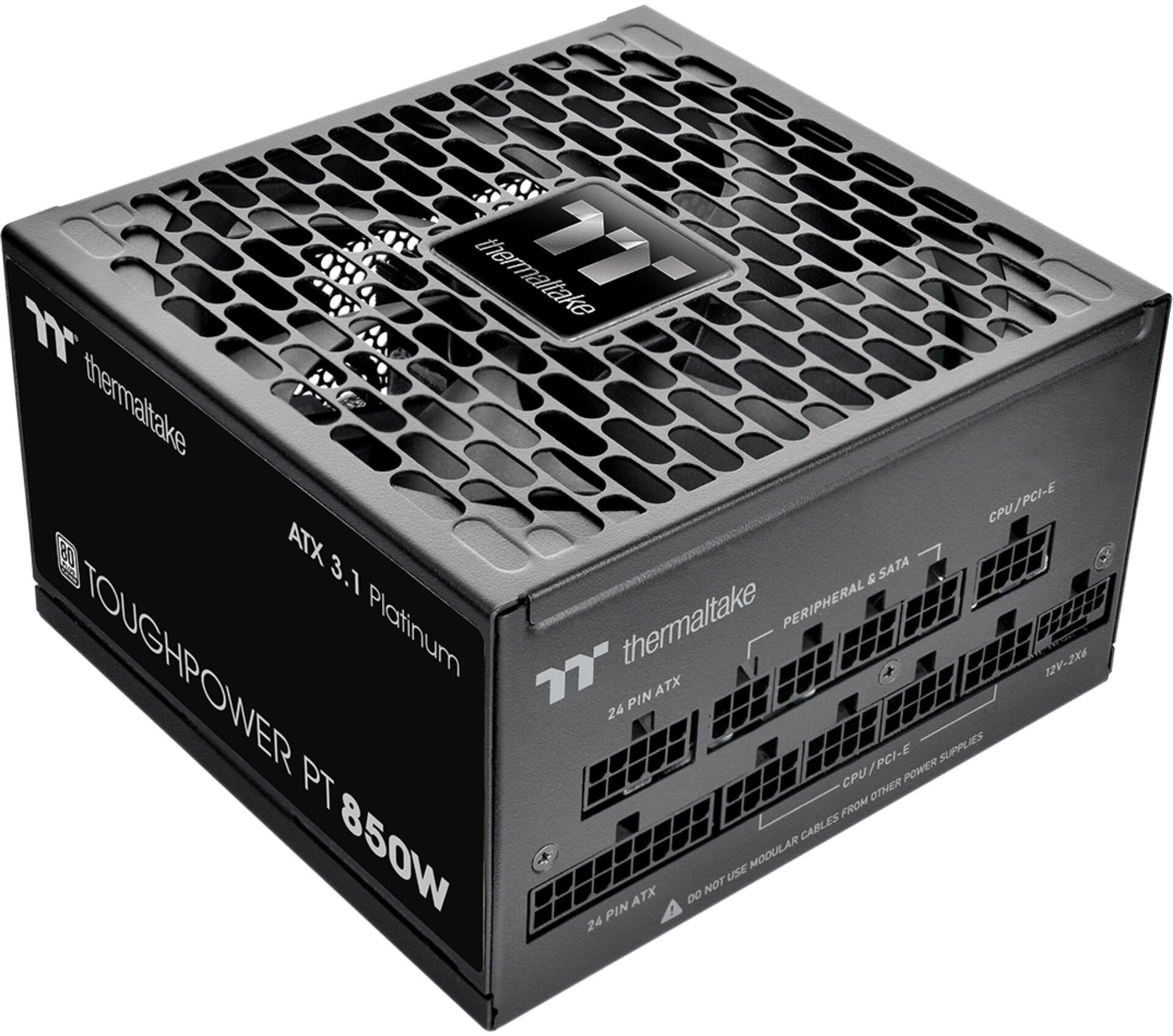 Toughpower PT 850W(1x 12 Pin High Power GPU, 4x PCIe, Kabelmanagement, 850 Watt)