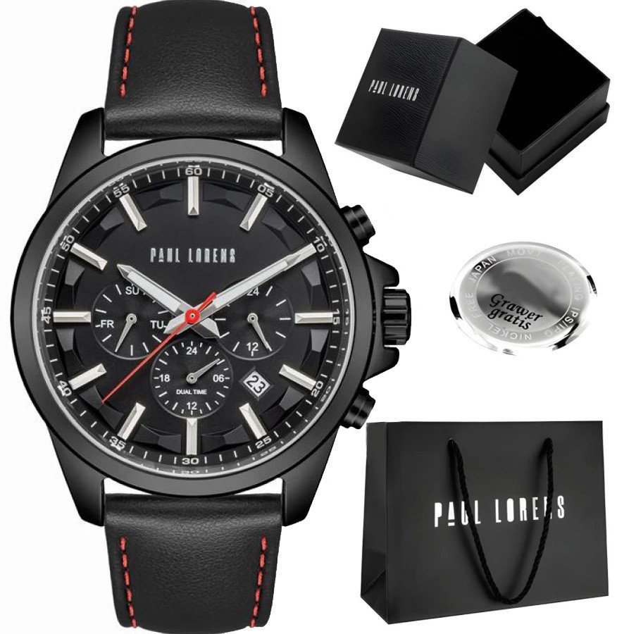 Zegarek męski Paul Lorens MAKALU-PROF Z GRAWEREM
