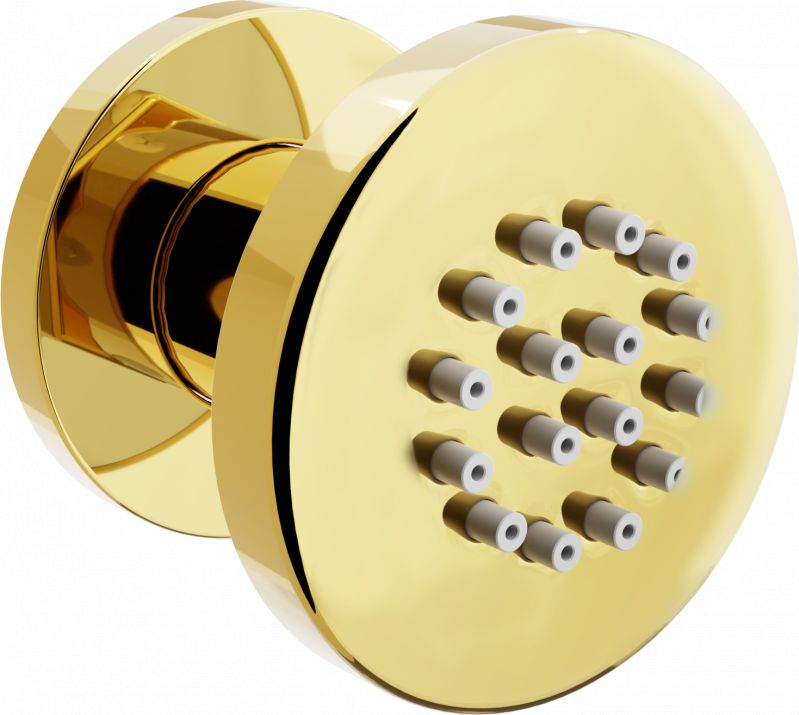 Mexen Mexen dysza boczna natynkowa złota - 79361-50