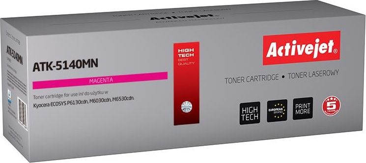 Toner Activejet ATK-5140MN Magenta Zamiennik TK-5140 (2_271184)