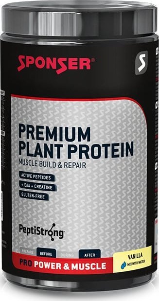 Odżywka SPONSER PREMIUM PLANT PROTEIN Wanilia puszka 455g (NEW 2025)