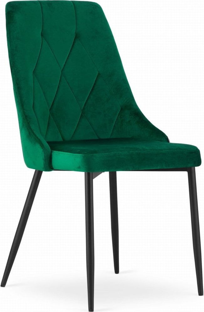 Leobert Krzesło IMOLA - ciemna zieleń aksamit x 1