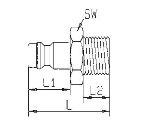 RECTUS Szybkozłącze 1/2" (12157)