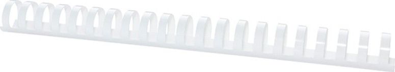 Office Products Grzbiety do bindowania OFFICE PRODUCTS, A4, 25mm (240 kartek), 50 szt., białe