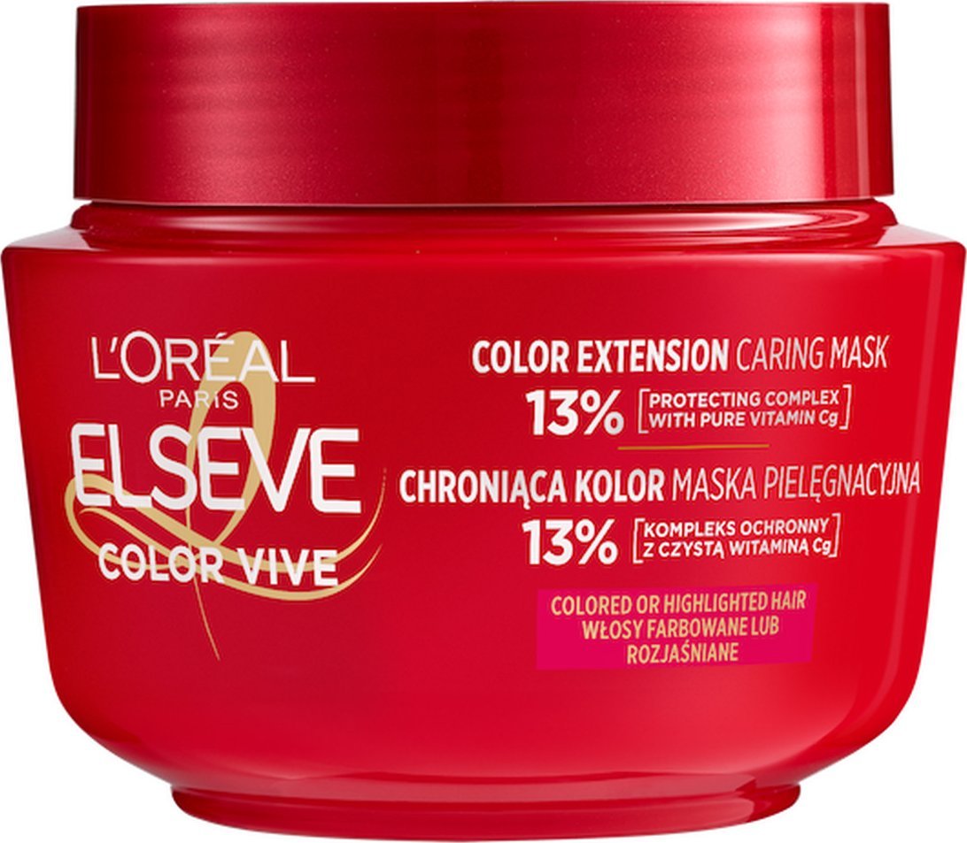 L'Oreal Paris Color Vive Maska pielęgnacyjna chroniąca kolor do włosów farbowanych i rozjaśnionych 300ml