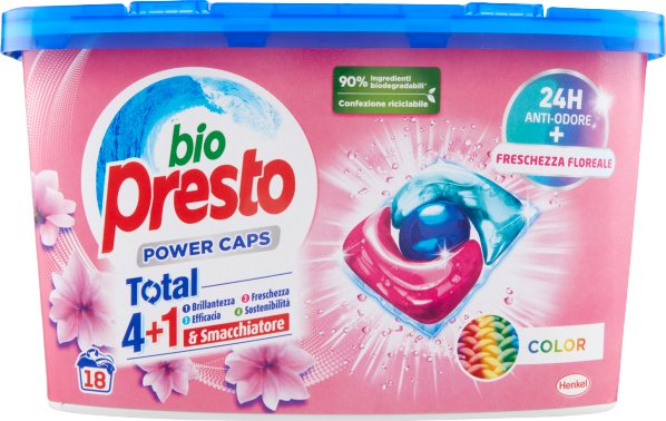 Persil Kapsułki do prania Caps Color 18szt - Bio* Presto