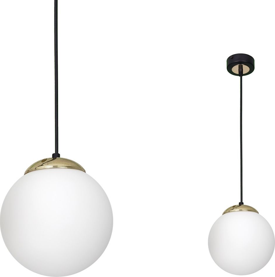 Lampa wisząca Milagro Nowoczesna lampa wisząca do jadalni Milagro SPARTA kule MLP6495