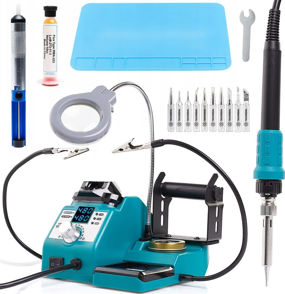 Precyzyjna Stacja Lutownicza Grotowa Yihua 926 LED-IV 130W Groty 10 Sztuk