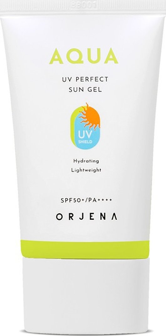Orjena Aqua uv perfect sun Krem-żel przeciwsłoneczny spf50+ uva i uvb 50ml