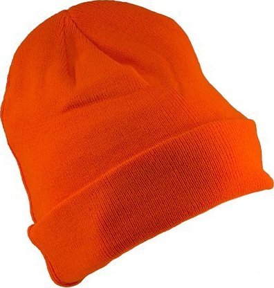 URGENT CZAPKA ZIMOWA 502 HV DZIANA - czapka ocieplana 100% ACRYLIC - ORANGE.