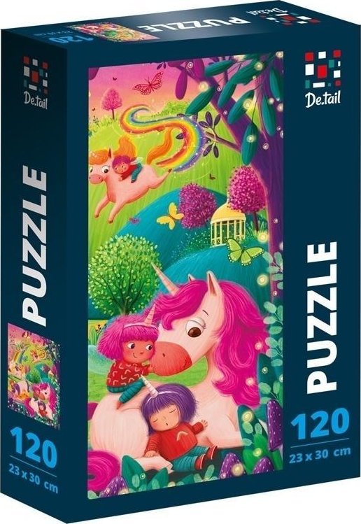 Puzzle 120 De.tail. Tęczowy spacer