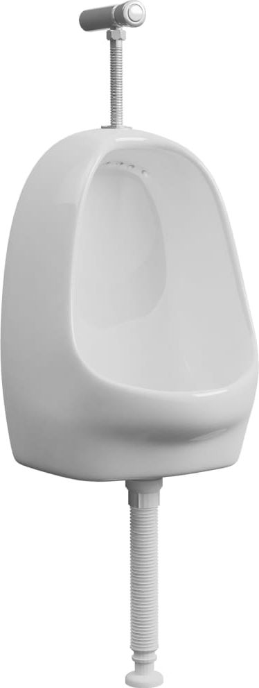 Pisuar vidaXL z zaworem spłukującym dopływ z góry (143986)