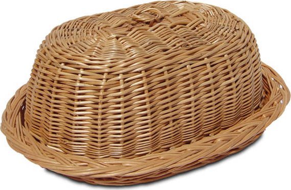 WickerPL WIKLINOWY CHLEBAK, pojemnik na pieczywo 39X28 H13 CM