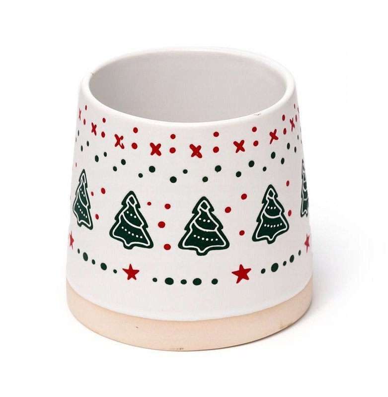 Kubek kamionkowy Choinka