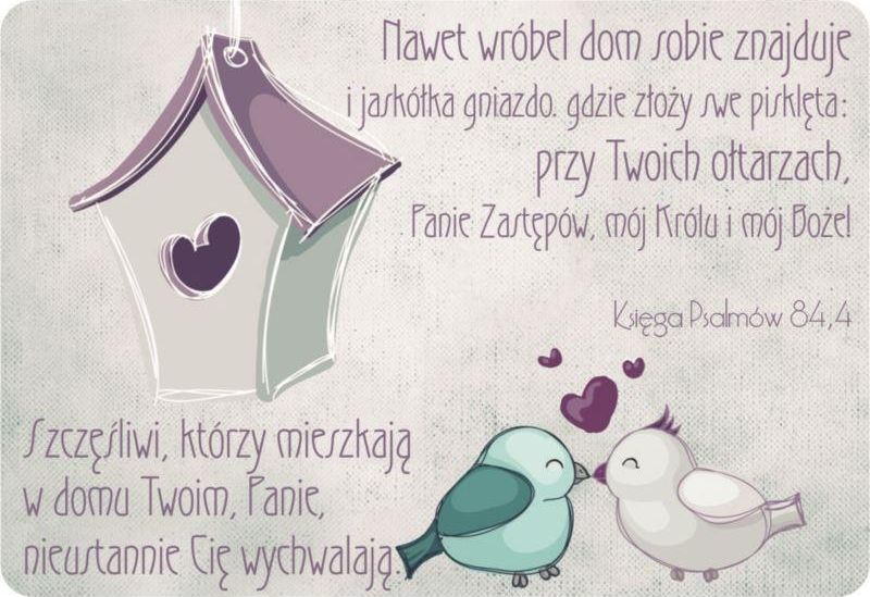 Szaron Magnes na lodówkę - Nawet wróbel...