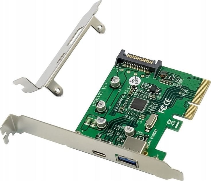 Adapter USB Conceptronic CONCEPTRONIC PCI Express Card 2-Port 1xUSBC 1XUSBA USB 3.2