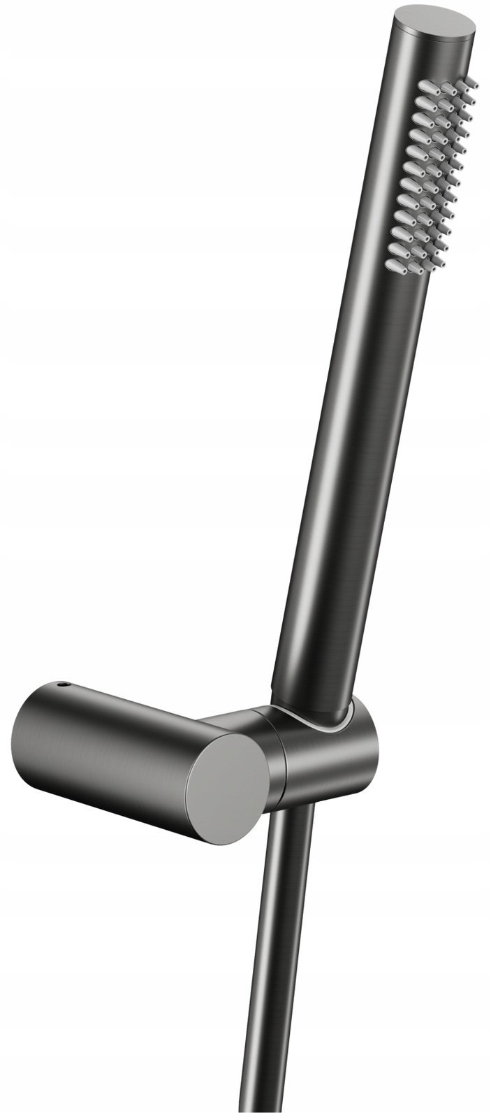 Inula 841-225-61 / KFA / MOZA / Natrzyk punktowy premium, uchwyt przegubowy ścienny, wąż PVC 1500 mm, GUN METAL GREY