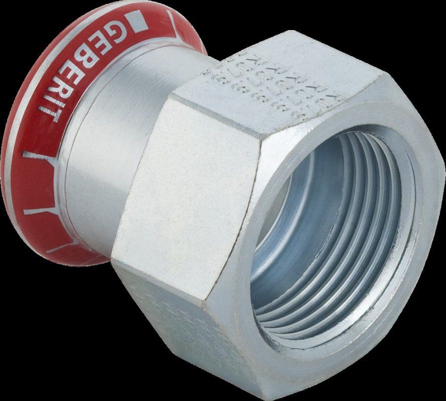 Geberit Złączka Geberit Mapress C-Stahl przejściowa z gw.wewn. D42-Rp11/2 (21814)