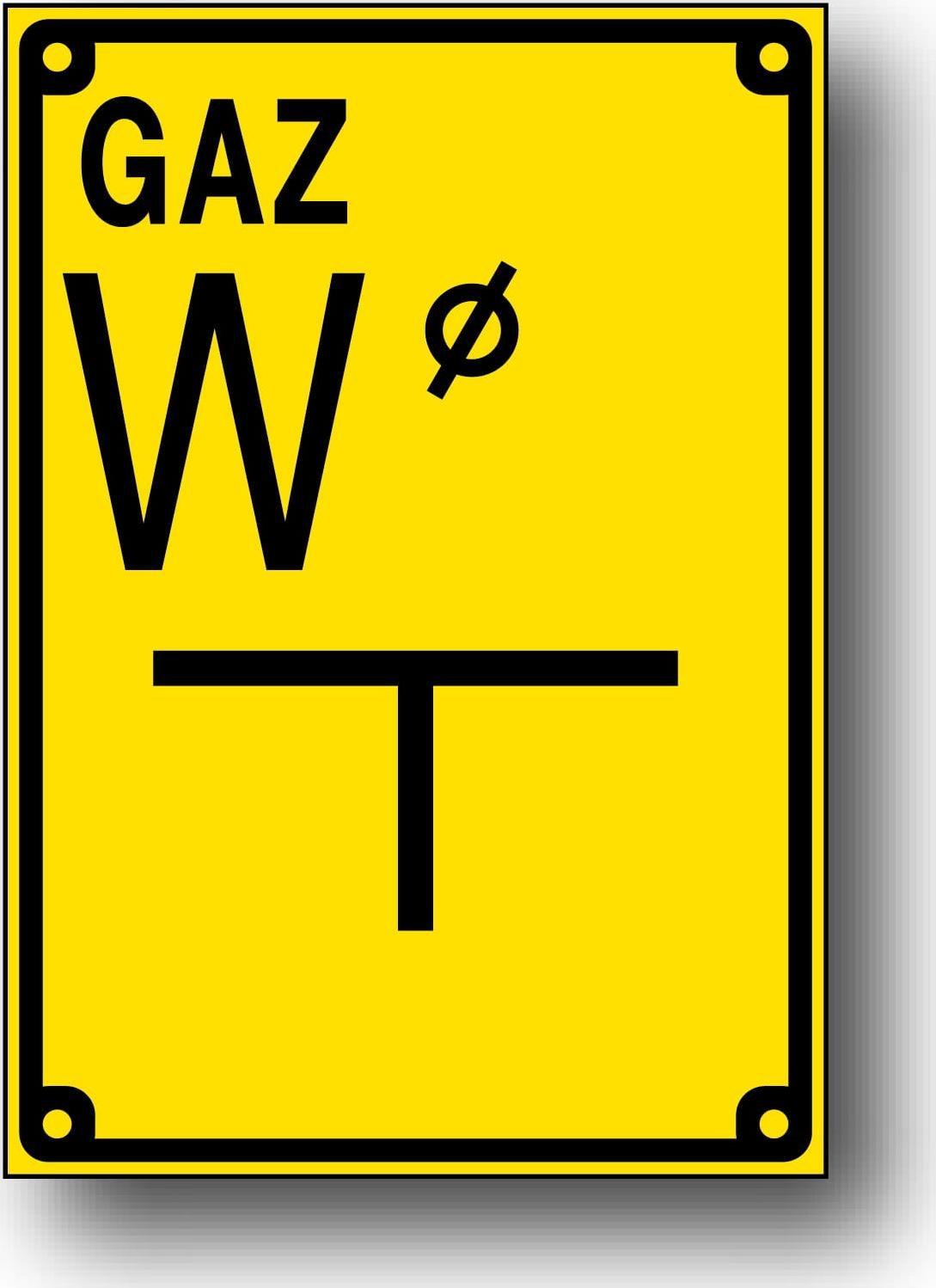 Mój dom Todg-3 W Tablica Orientacyjna Sączka Węchowego Gaz