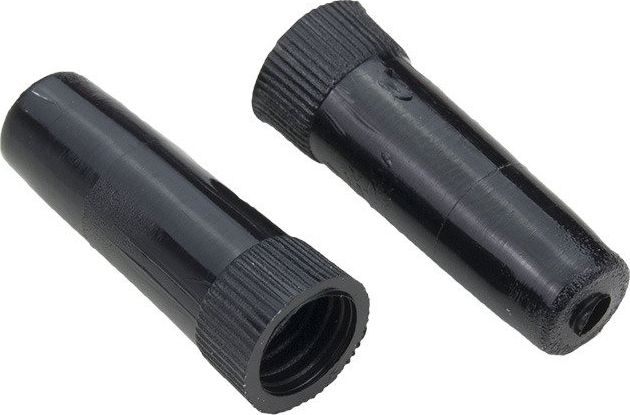 MARS Końcówka pancerza hamulca Mars One 5mm plastik czarna Uniwersalny